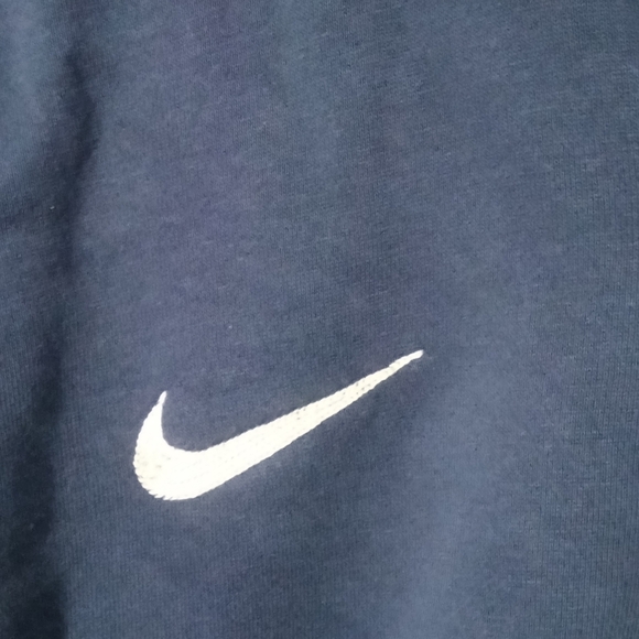 Nike Dark Blue Michigan Wolverines Quarter-Zip Pullover - Picture 3 of 7